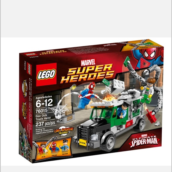 LEGO Marvel Super Heroes Set (76015)—NO SPIDERMAN MINIFIGURE - Picture 4 of 6